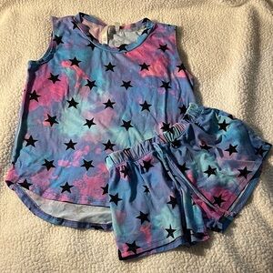 Girls Malibu Sugar Star Pajamas Set